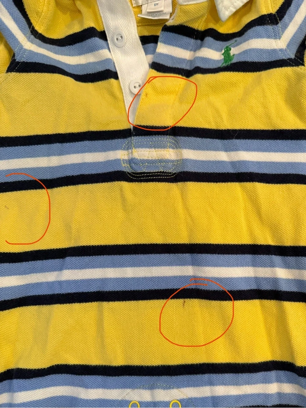 3 Ralph Lauren Onesies/ Rompers 6M